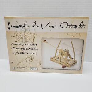 Pathfinders Leonardo da Vinci Catapult STEM Kit - Science & Engineering Toy NEW